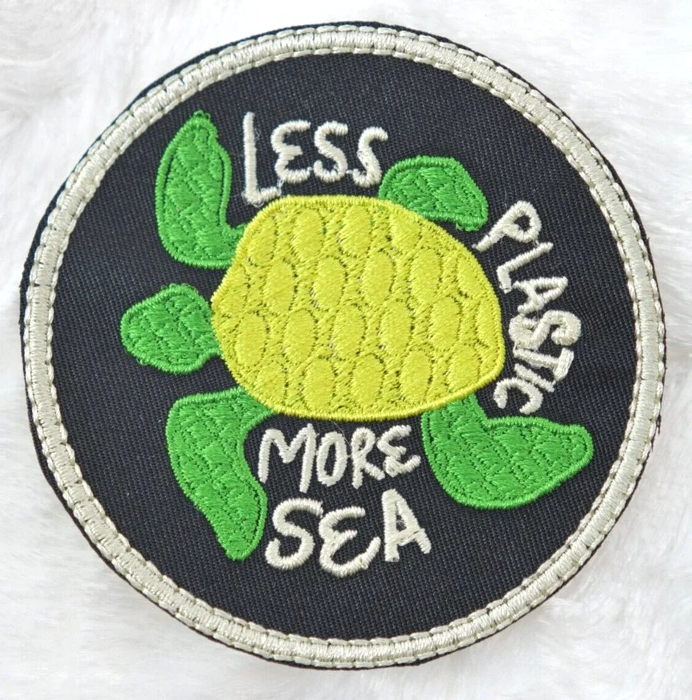 Embroidery Patch Turtle Environment Adorable Cute Patch IRON-ON (3